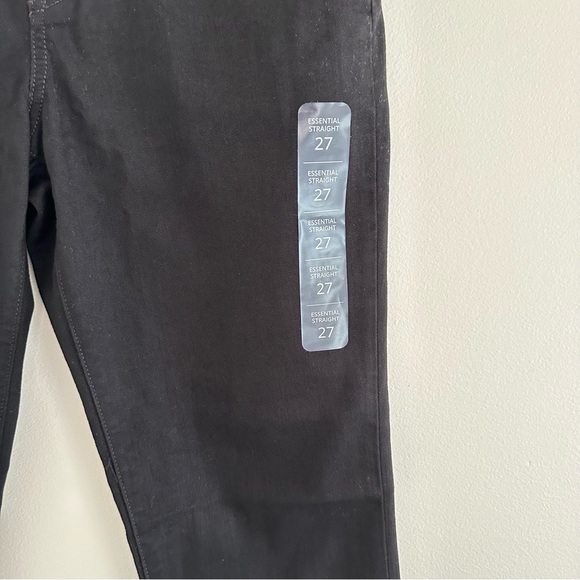 NWT J. Crew Essential Straight Stretch Jeans Black BT022 - Picture 4 of 12
